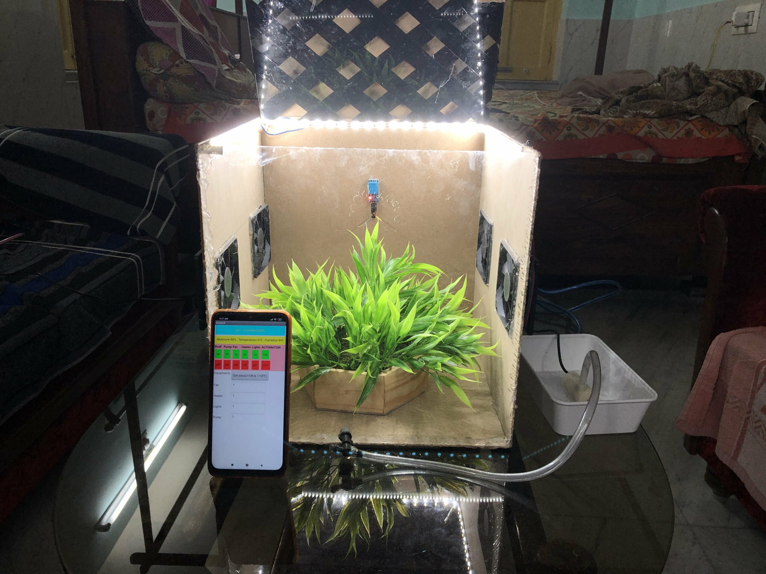 Smart Green House System Using Bolt IoT   Cover Image 